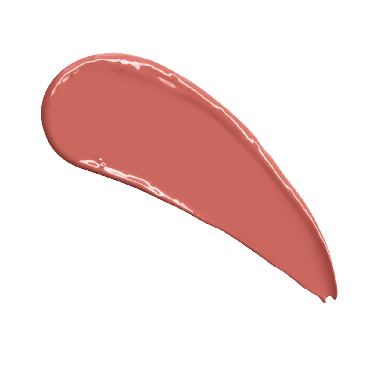 Charlotte Tilbury lipstick applied on lips demonstrating flattering pink finish