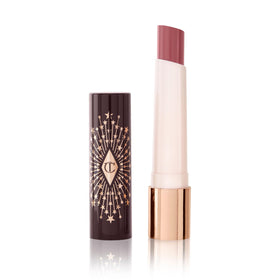 Charlotte Tilbury front view of closed Happikiss showing elegant packaging and easy reach