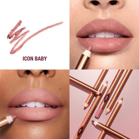 Charlotte Tilbury pencil tip close-up demonstrating precise application control