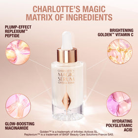 Charlotte Tilbury product in hand demonstrating compact 8ml travel-friendly size