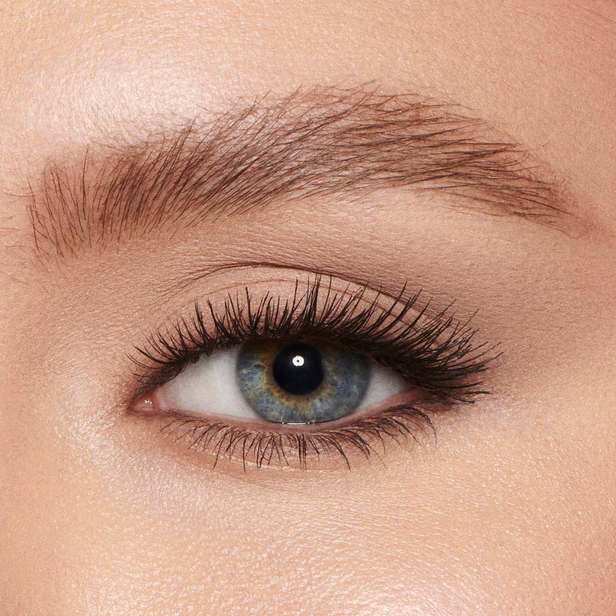 Charlotte Tilbury brow gel in vanity scene for easy everyday application