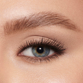Charlotte Tilbury brow gel in vanity scene for easy everyday application
