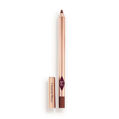 Charlotte Tilbury front packaging showing Pencil and shade Pillow Talk Deep benefit definition