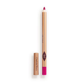 Charlotte Tilbury front packaging showing bold color and sleek design benefit long-lasting definition