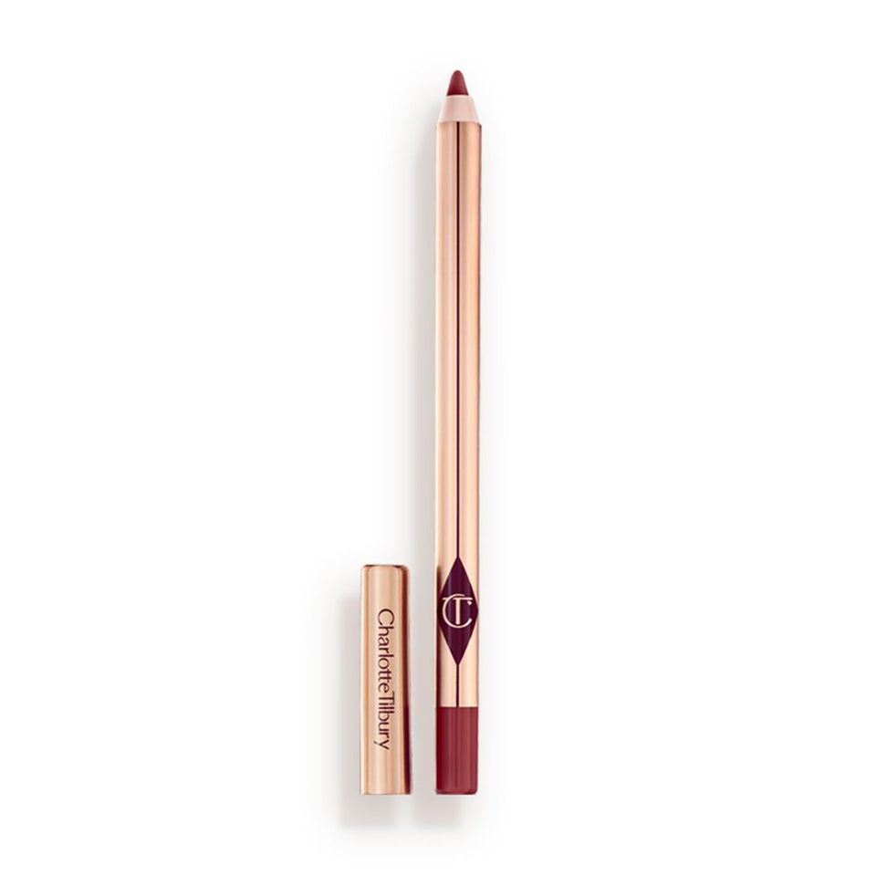 Charlotte Tilbury front packaging showing pencil and brand for polished gifting
