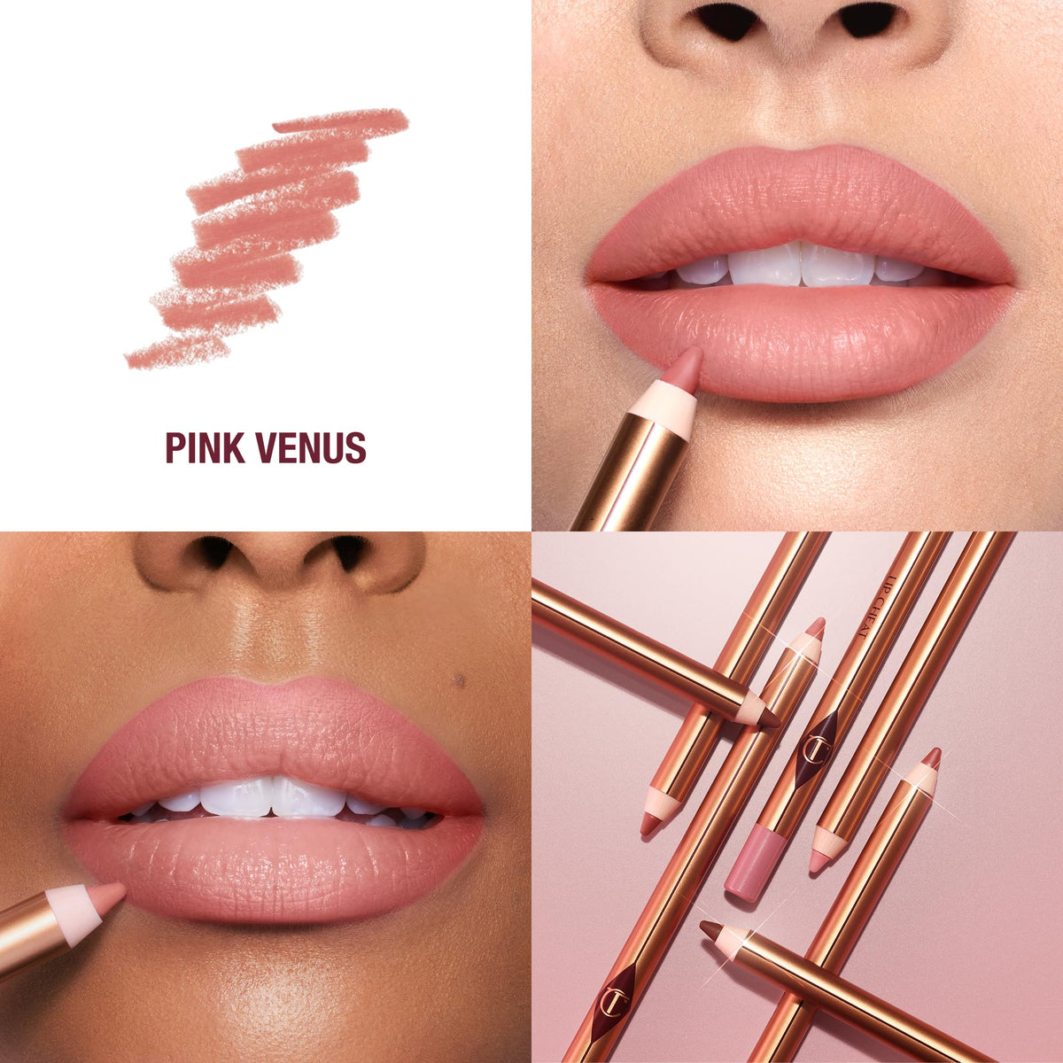 Charlotte Tilbury close-up of pencil angled tip for precise lining and smooth application