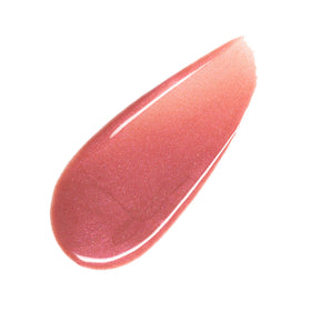 Charlotte Tilbury close-up lips wearing Rosy Glow for fuller-looking shine