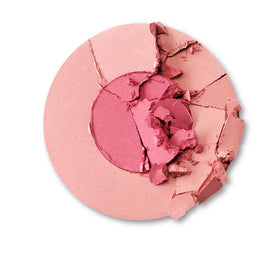 Charlotte Tilbury close-up of blush pan texture highlighting smooth pearl-infused finish