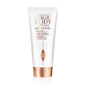 Charlotte Tilbury jar front packaging showing product and benefit of hydration