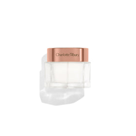 Charlotte Tilbury jar front view showing premium packaging and quick hydration benefit
