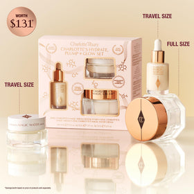 Charlotte Tilbury Magic Cream open jar texture showing rich hydration benefits