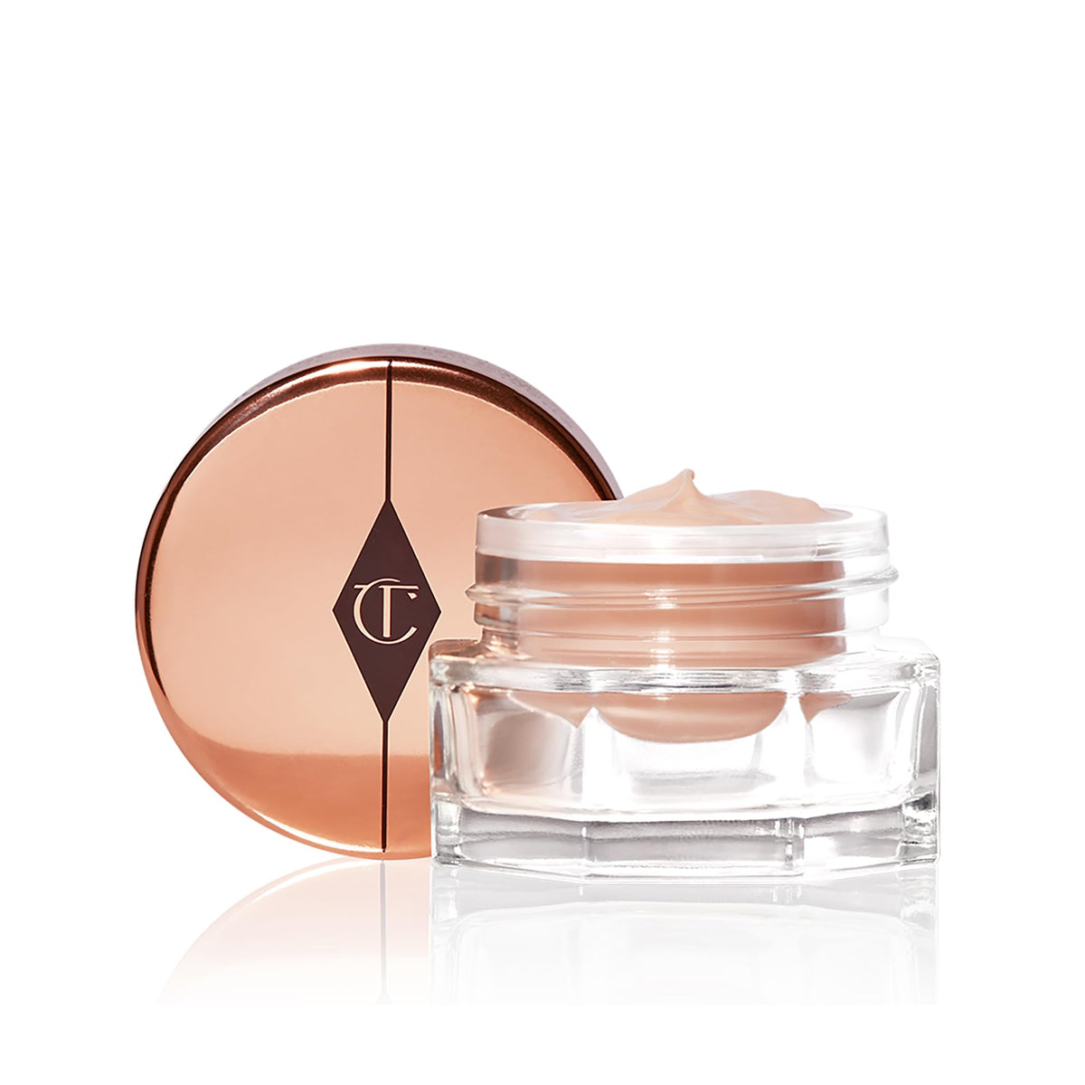 Charlotte Tilbury front tube packaging showing product name and luxury finish benefits