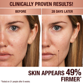 Charlotte Tilbury serum texture close-up showing silky, lightweight gel-serum for fast absorption and smooth skin