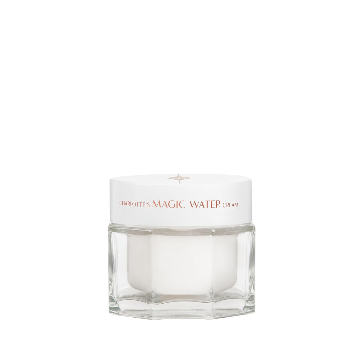 Charlotte Tilbury jar front view showing sleek packaging and instant hydration benefit