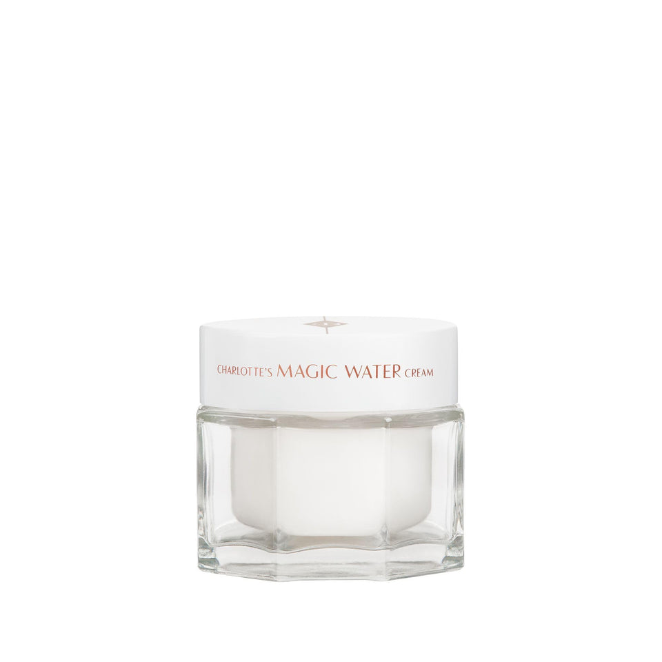 Charlotte Tilbury jar front view showing sleek packaging and instant hydration benefit