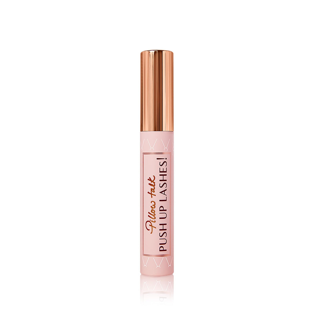 Charlotte Tilbury before and after lashes showing visible length and lift benefit