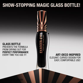 Charlotte Tilbury mascara on vanity portraying elegant packaging and styling benefit
