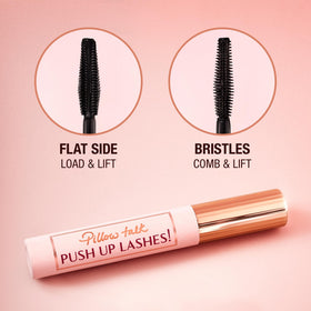 Charlotte Tilbury mascara on vanity among makeup showcasing effortless everyday glamour