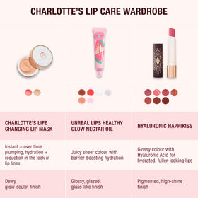 Charlotte Tilbury label close-up showing ingredients and product identity for informed choice
