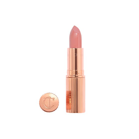 Charlotte Tilbury front tube of Pillow Talk Fair showing elegant packaging and instant recognition