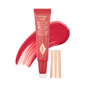 Charlotte Tilbury front packaging showing product and shade, clear color preview and appeal