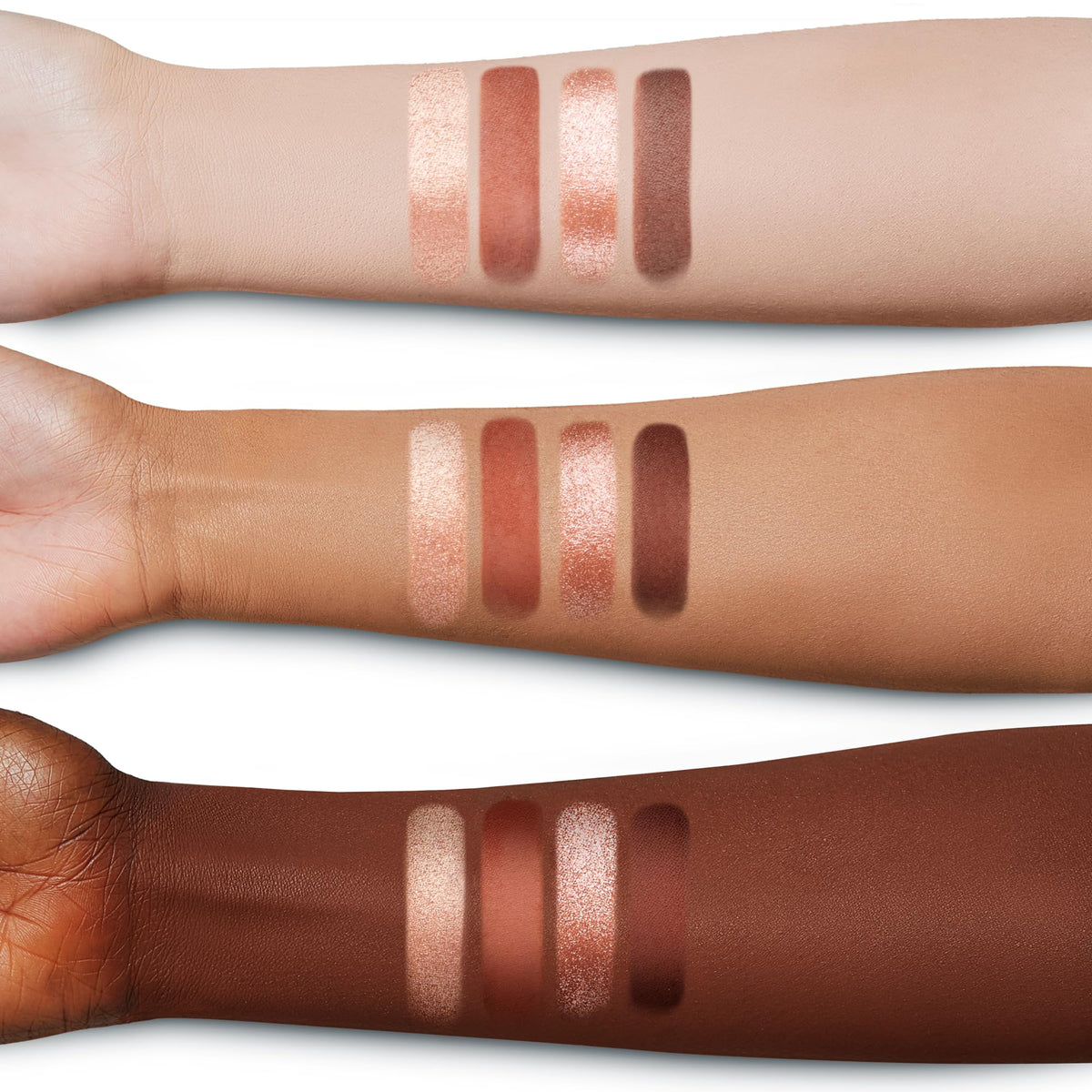 Charlotte Tilbury palette in hand for size comparison and pocket-friendly portability