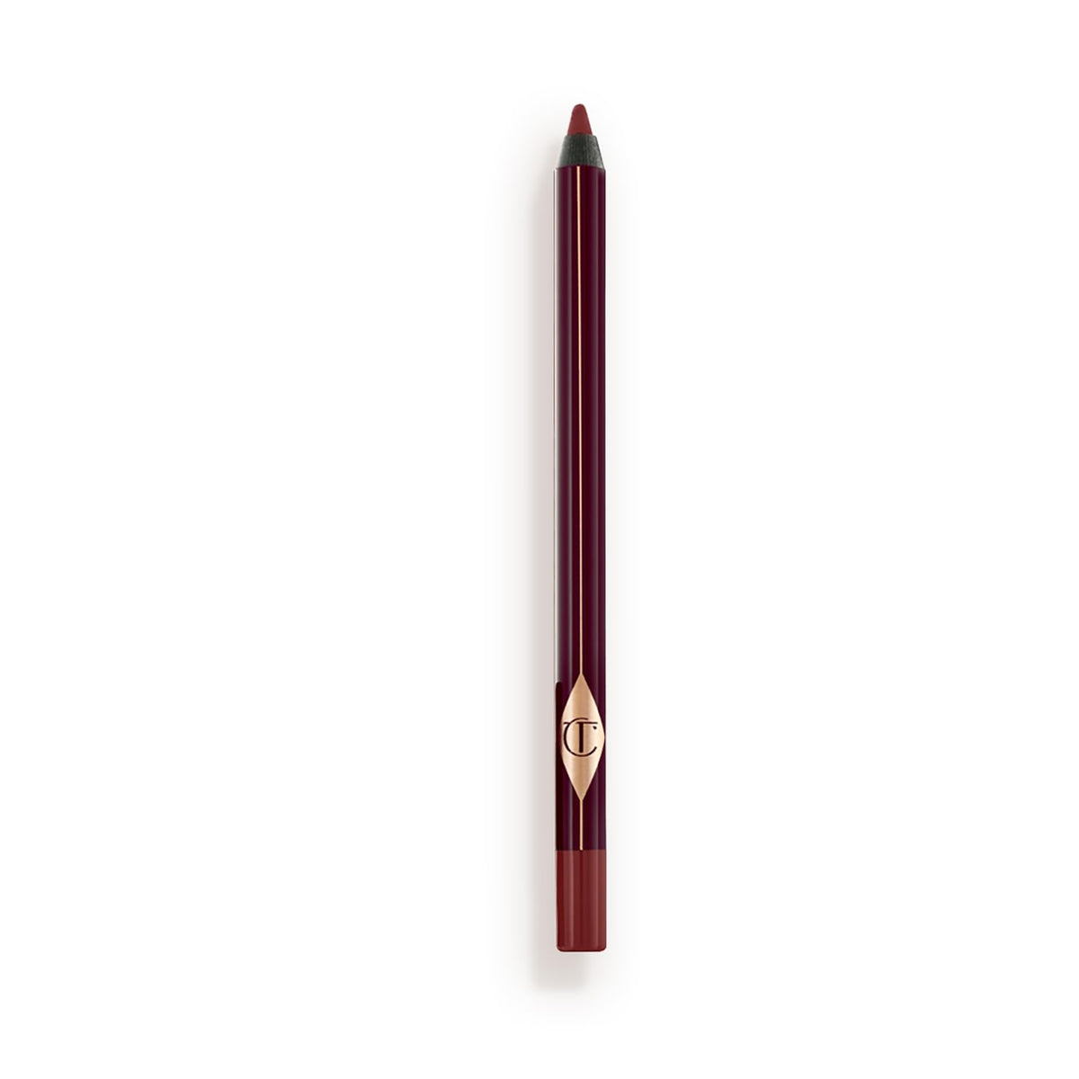 Charlotte Tilbury pencil front packaging shows Pillow Talk branding and shade