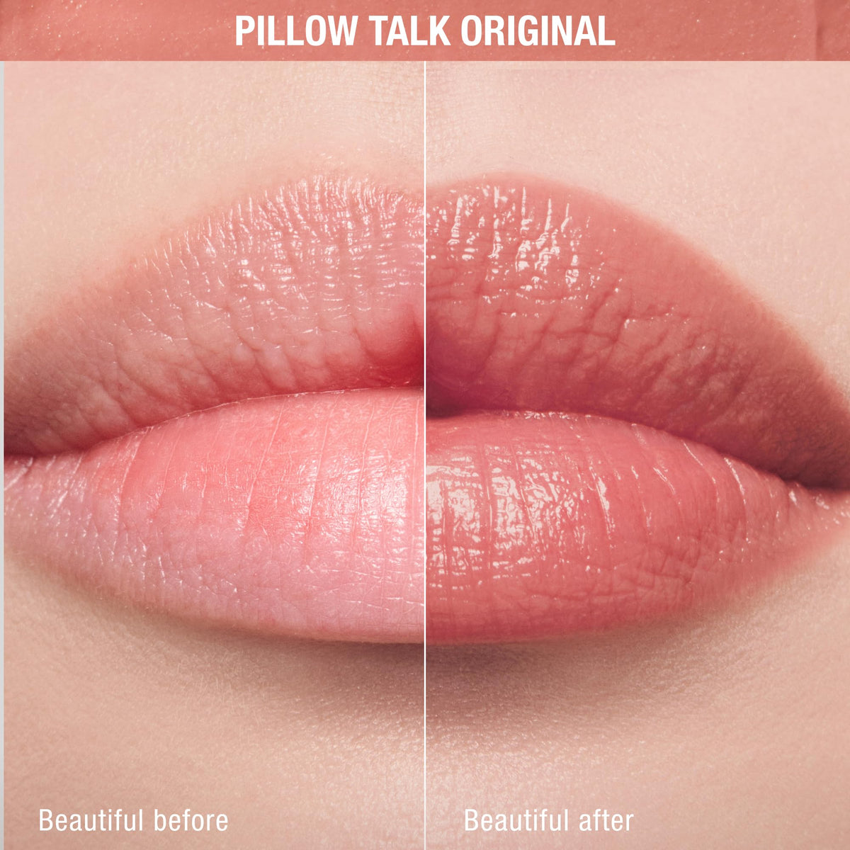 Charlotte Tilbury open applicator tip poised for glide, demonstrates smooth application