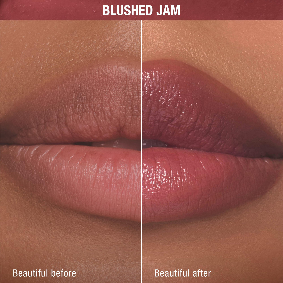 Charlotte Tilbury Pillow Talk close-up texture of balm, rich moisturizer visible