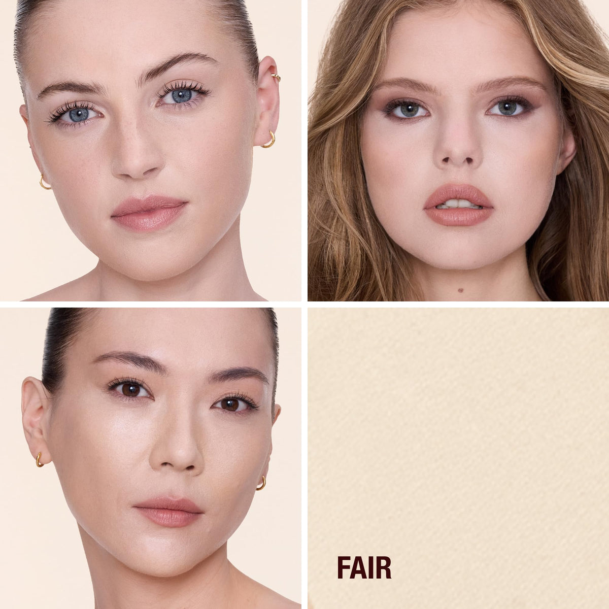 Charlotte Tilbury close-up of powder texture highlighting ultra-fine smooth finish