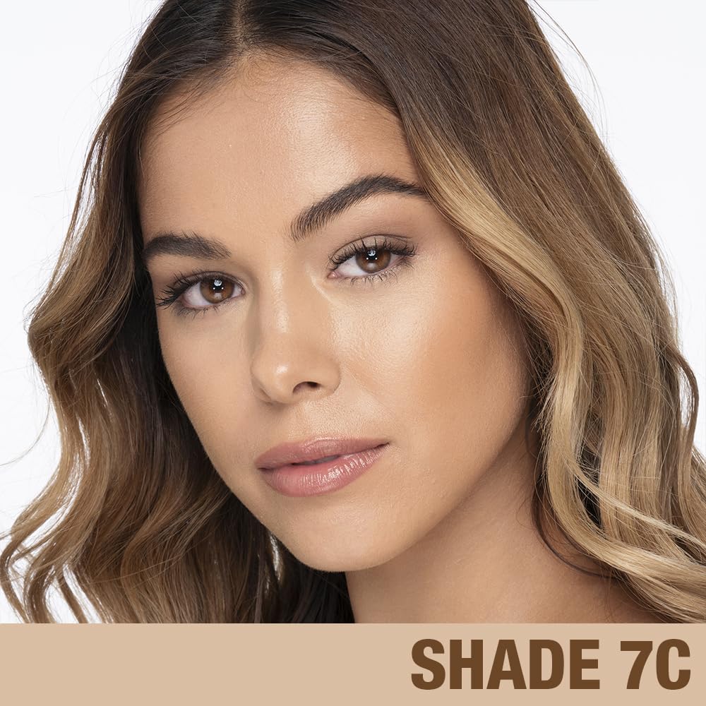 Charlotte Tilbury product staged on vanity conveying everyday skincare-makeup routine