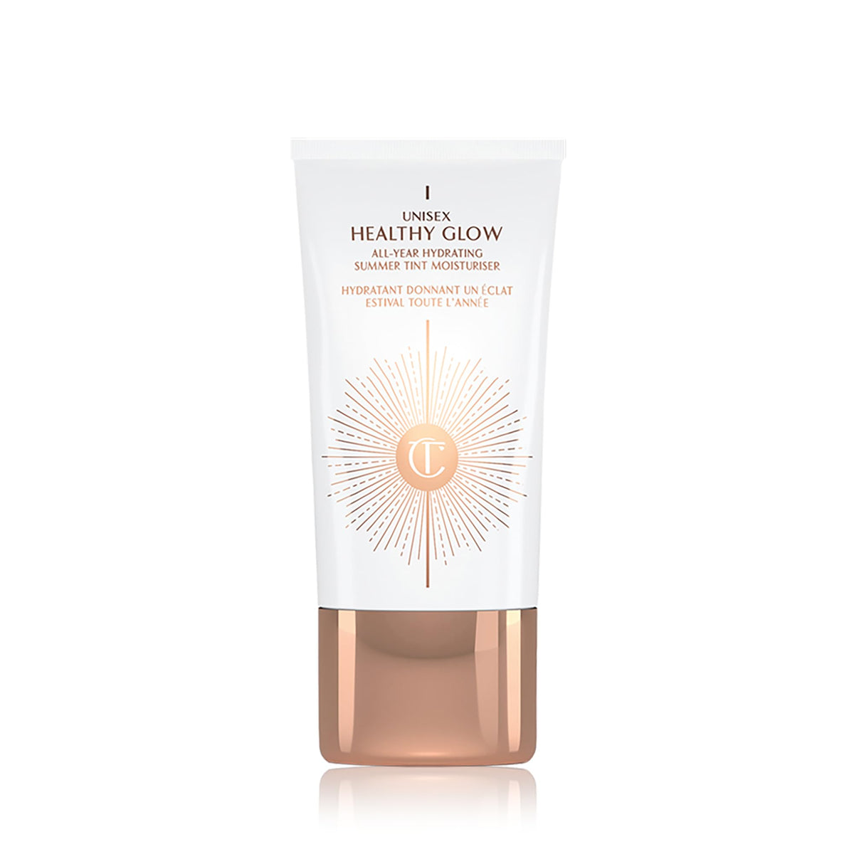 Charlotte Tilbury front packaging showing product tube and branding for quick recognition and trust