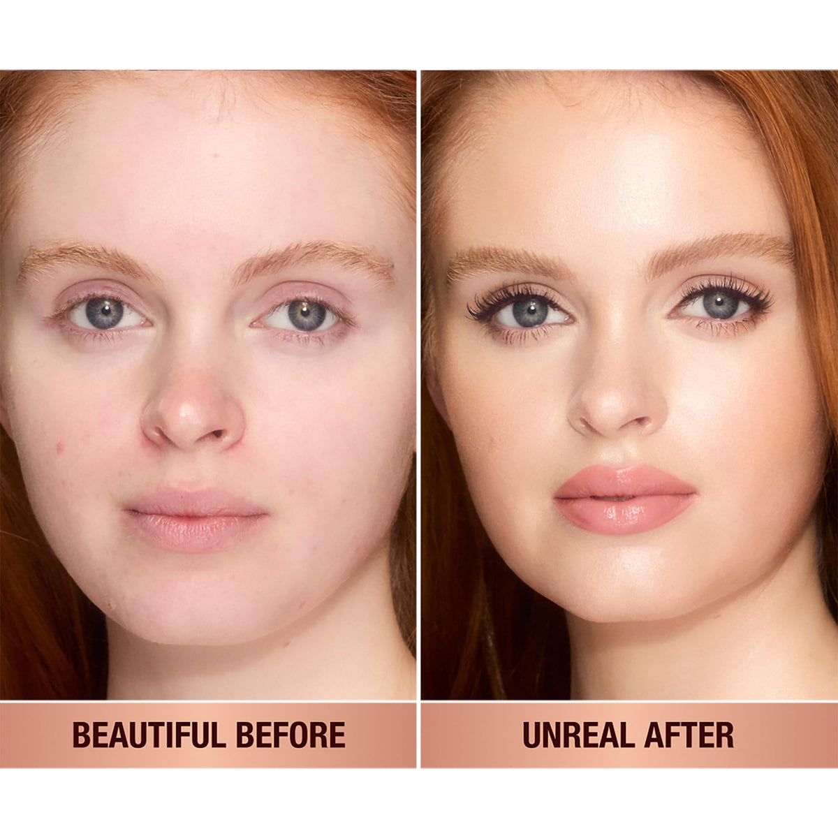 Charlotte Tilbury close-up of creamy stick texture highlighting smooth, hydrating formula