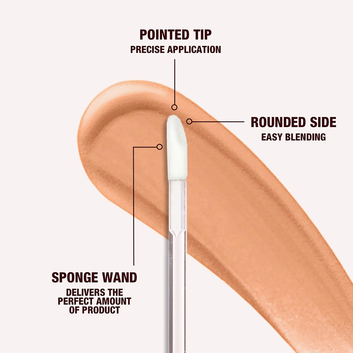 Charlotte Tilbury close-up of creamy texture showing hydrating, smooth finish