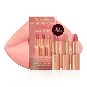 Charlotte Tilbury trio front packaging showing three minis and gift appeal