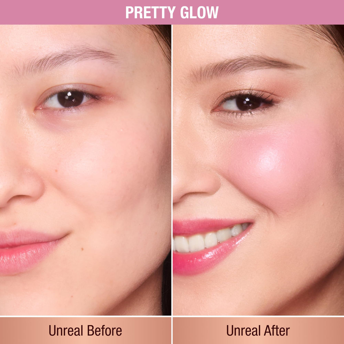 Charlotte Tilbury close-up texture of cream blush showing smooth blendability benefit