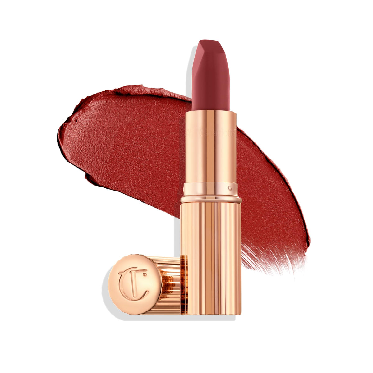 Charlotte Tilbury front packaging showing elegant case and shade