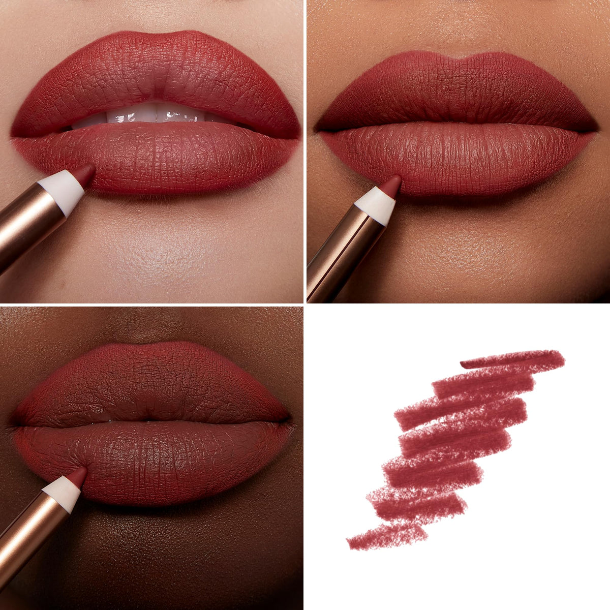 Charlotte Tilbury pencil close-up highlighting creamy core and easy glide