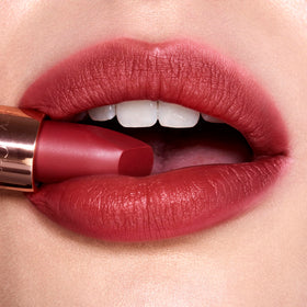 Charlotte Tilbury close-up of creamy matte texture with luminous finish