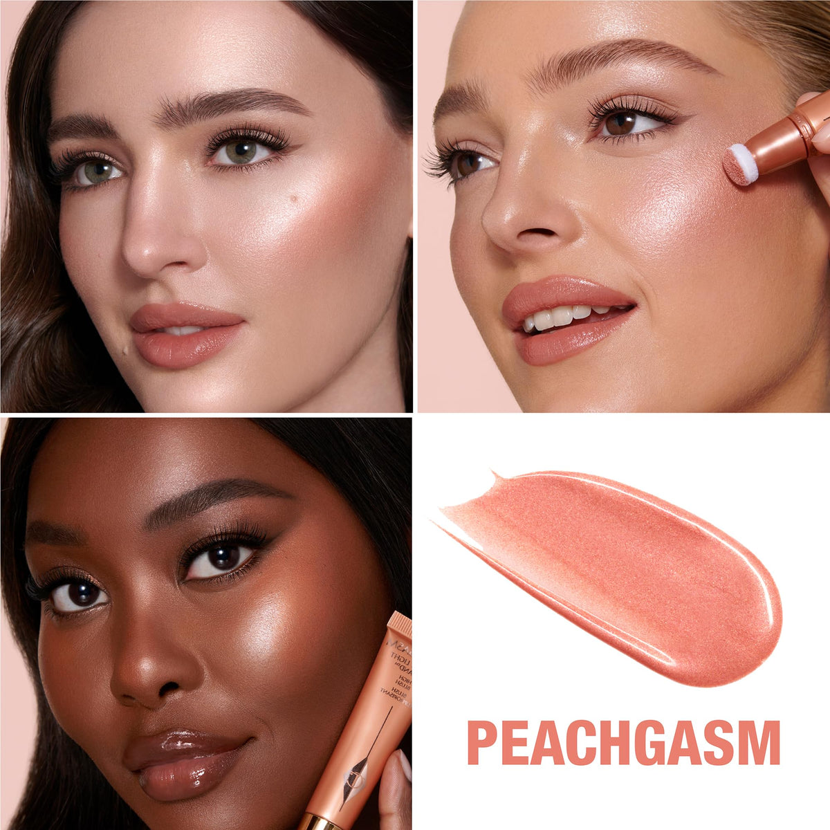 Charlotte Tilbury cushion applicator close-up for precise, even dispensing