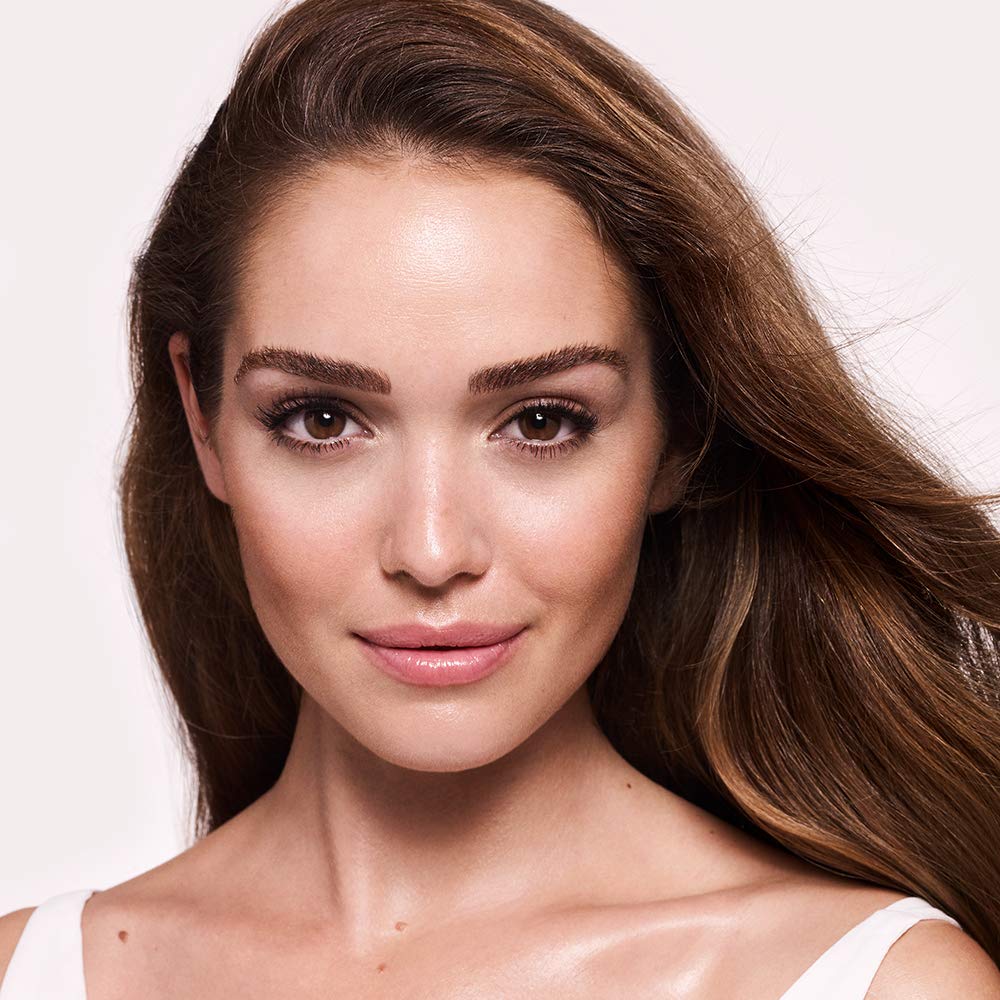 Charlotte Tilbury scale image with coin to show 40ml size and travel-friendly benefit