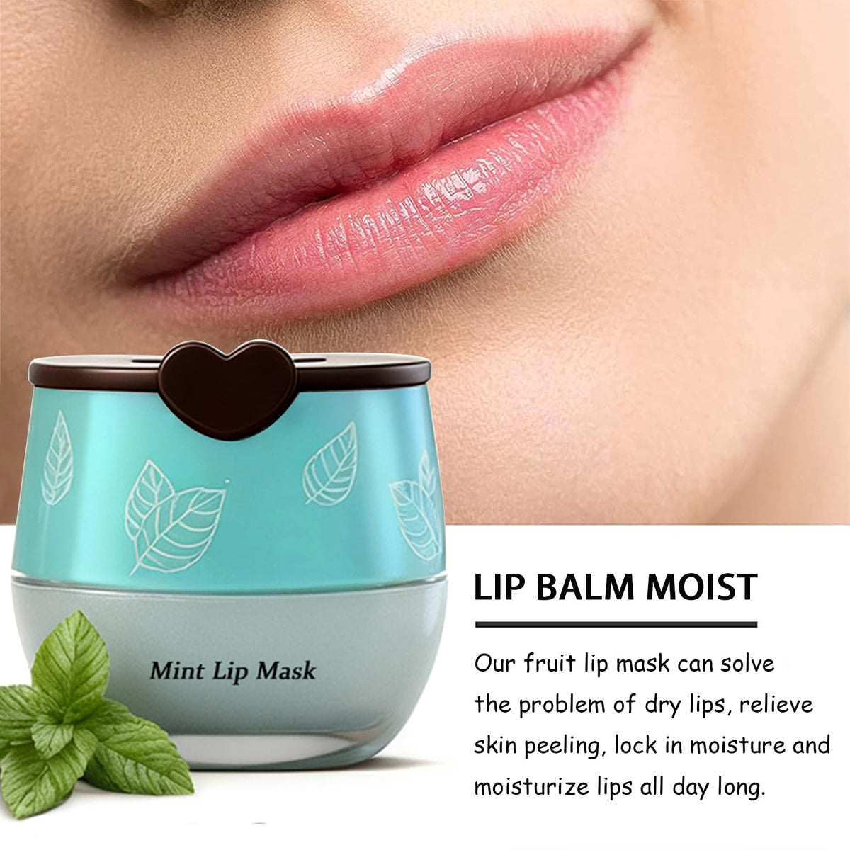 Charm Kiss label close-up listing propolis and vitamin E for moisturizing benefit