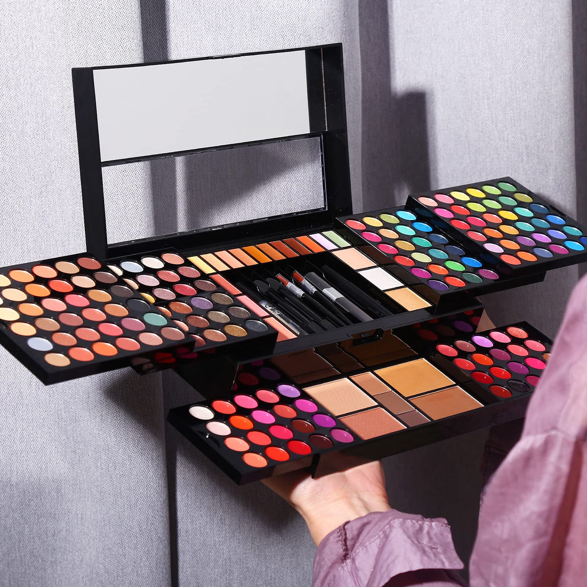 CHARMCODE included brushes and dual-ended applicators for precise application