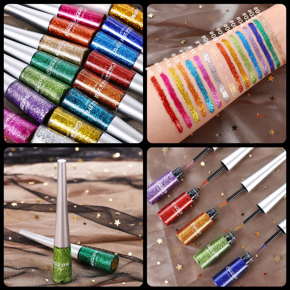 CHARMCODE fine tip brush closeup for precise application and crisp lines