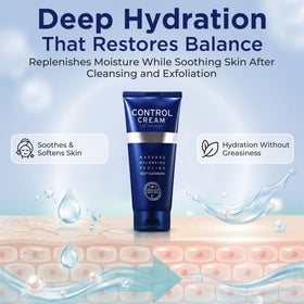 CHARMZONE cream texture swipe demonstrating cushiony melt for gentle exfoliation