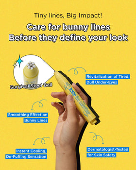 CHASIN' RABBITS roller gliding under eye instant cooling and gentle massage