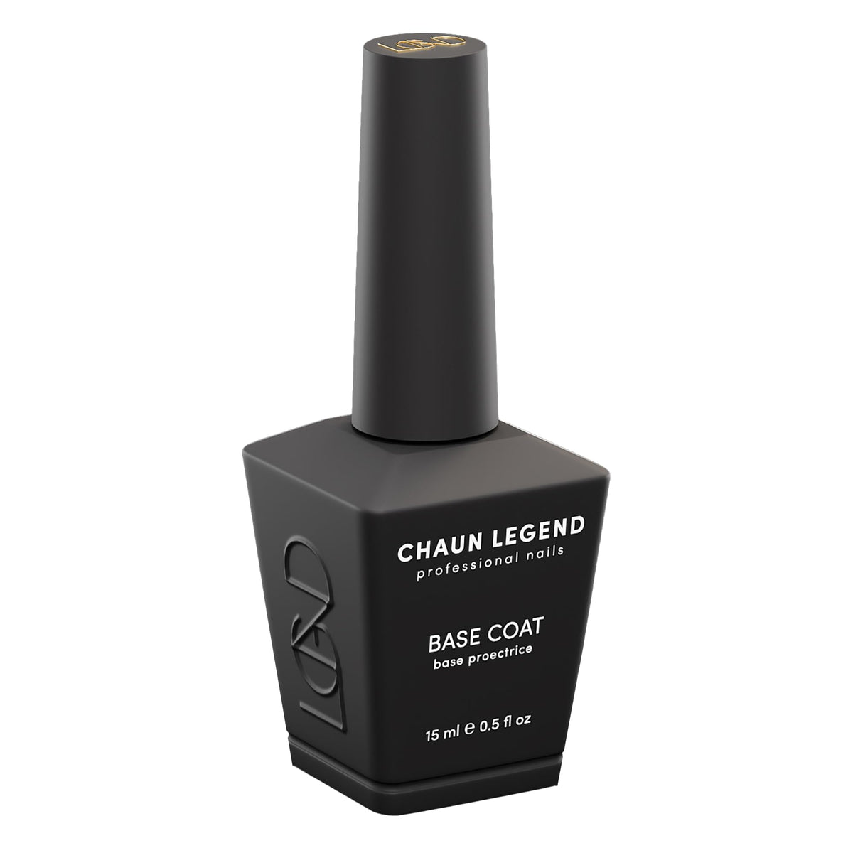Chaun Legend front packaging showing bottle and brush, ensures precise application