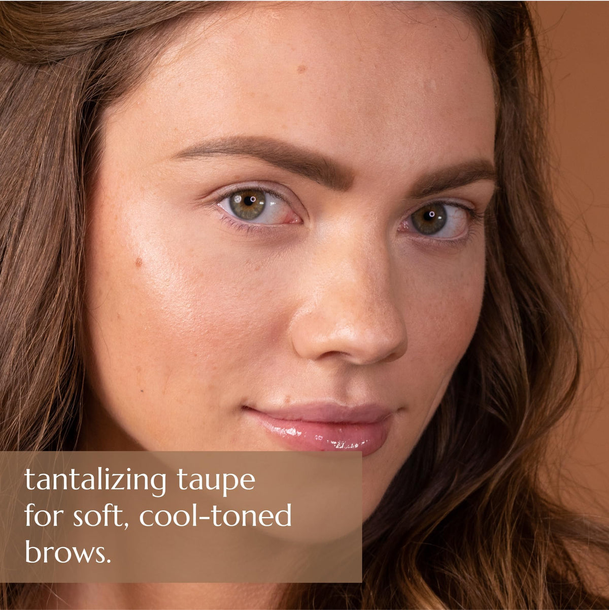 Chella taupe stroke swatch on skin demonstrating natural, buildable color