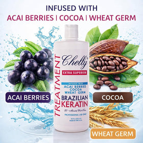 CHELLY bottle in hand to show true size and scale for purchase confidence