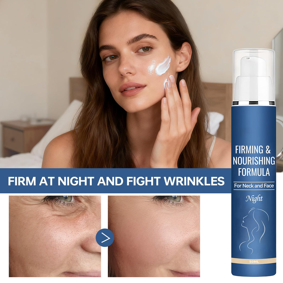 Chelsea Lab night cream styled on bathroom shelf showing night routine fit benefit